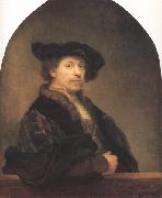 REMBRANDT Harmenszoon van Rijn Self-Portrait at the age of 34 (mk33) oil on canvas